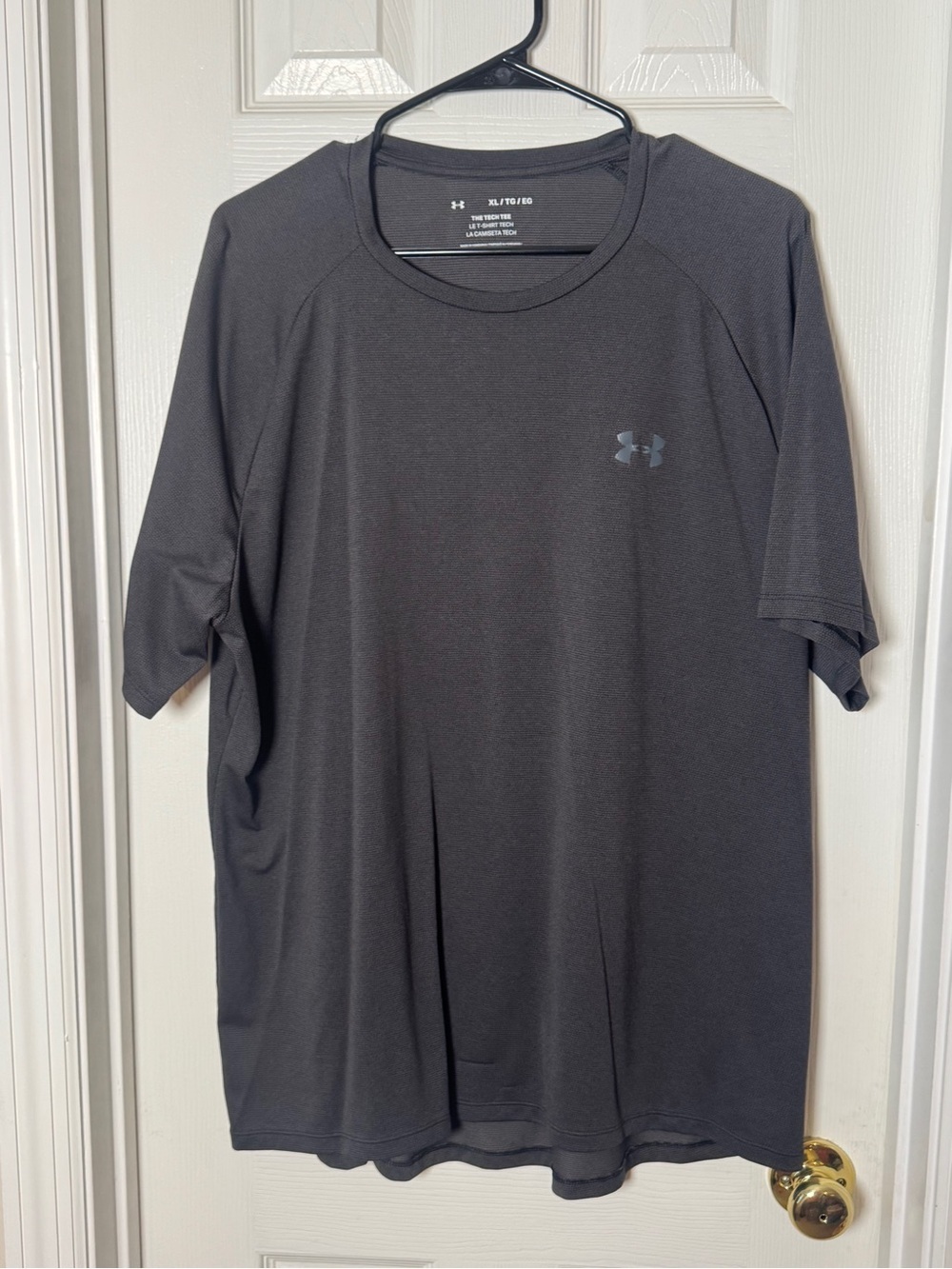 Under Armour Tech 2.0 Short Sleeve Tee Gray Mens XL Loose Fit